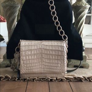 Authentic Nancy Gonzalez Crocodile Evening Bag ❤️